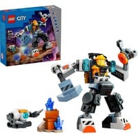 LEGO City Mech di costruzione spaziale, Giochi di costruzione Set da costruzione, 6 anno/i, Plastica, 140 pz, 148 g