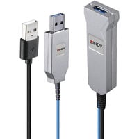 Lindy Cavo USB 3.0 in fibra ottica, Cavo di prolunga 