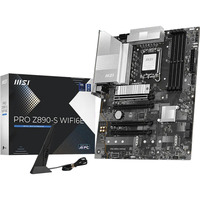 MSI PRO Z890-S WIFI6E, Scheda madre Nero/Argento