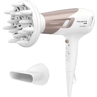 Rowenta Studio Dry CV5830 asciuga capelli 2300 W Beige, Bianco, Asciugacapelli Nero/Oro rosè, dC, Beige, Bianco, Monocromatico, Plastica, Gancio per appendere, 1,8 m