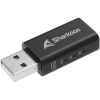 Sharkoon Sharkoon Gaming DAC Pro S, Scheda audio Nero