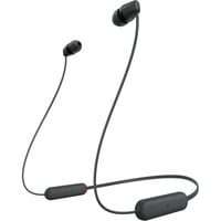 Sony WI-C100 Auricolare Wireless In-ear Musica e Chiamate Bluetooth Nero, Cuffie Nero, Wireless, Musica e Chiamate, 20 - 20000 Hz, 20 g, Auricolare, Nero