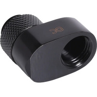Alphacool Gocciolatoio 16mm raccordo girevole G1/4 maschio a G1/4 femmina, Connessione Nero