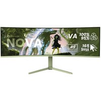 Arozzi Nova 49TUW165, Monitor di gioco verde