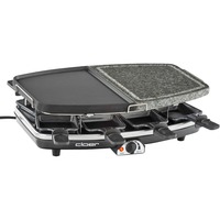 Cloer 6435 griglia per raclette 1200 W grigio/Nero, 1200 W, 230 V, 295 mm, 430 mm, 160 mm, 6,4 kg