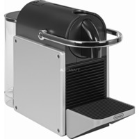DeLonghi 0132193843, Macchina a capsula argento/Nero