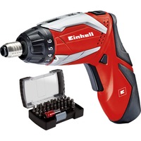 EINHELL TE-SD 3,6 Li Kit 200 Giri/min Rosso rosso/Nero, 6 Li Kit, Rosso, 200 Giri/min, 3,5 Nm, Batteria, 3,6 V, Ioni di Litio