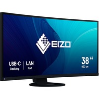 EIZO FlexScan EV3895-BK Monitor PC 95,2 cm (37.5") 3840 x 1600 Pixel UltraWide Quad HD+ LED Nero, Monitor LED Nero, 95,2 cm (37.5"), 3840 x 1600 Pixel, UltraWide Quad HD+, LED, 5 ms, Nero