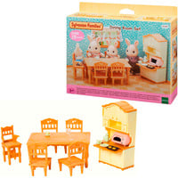 EPOCH Traumwiesen Sylvanian Families - Sala da pranzo casa di campagna, Giochi di costruzione 