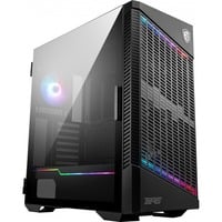 MSI MPG Velox 100P AIRFLOW Midi Tower Nero, Chassis Tower Nero, Midi Tower, PC, Nero, ATX, Gaming, 3x 120 mm