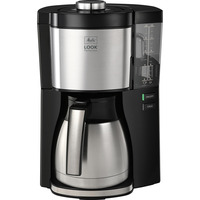 Melitta Look Therm Perfection 1025-16, Macchina fa filtro Nero/Argento
