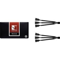 Noctua Splitterkabel NA-SC1 Sx2, Cavo Nero