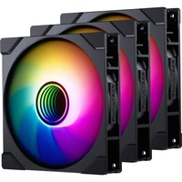 Phanteks M25G2-140 D-RGB Reverse Triple Pack, Ventola Nero