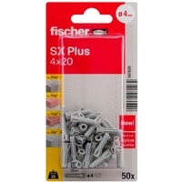 fischer SX Plus 4x20 K 50, 567820 grigio chiaro