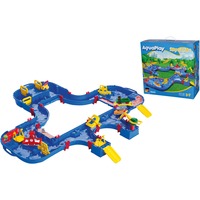 Aquaplay MegaLockBox Set da gioco, Giochi d'acqua Sistema di canali navigabili, 3 anno/i, Blu, Multicolore