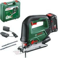Bosch Sega a gattuccio AdvancedSaw 18V-140, 18 Volt, Puzzle verde