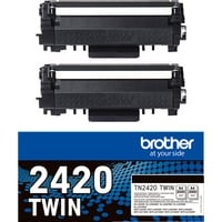 Brother TN-2420TWIN cartuccia toner 2 pz Originale 3000 pagine, 2 pz