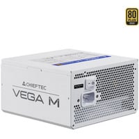 Chieftec Vega PPG-850-CW alimentatore per computer 850 W 20+4 pin ATX ATX Bianco, Alimentatore PC bianco, 850 W, 100 - 240 V, 50/60 Hz, 20+4 pin ATX, 60 cm, 150,400 mm
