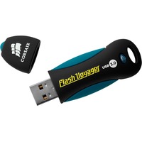 Corsair 64GB Voyager V2 unità flash USB USB tipo A 3.2 Gen 1 (3.1 Gen 1) Nero, Blu Nero/Blu, 64 GB, USB tipo A, 3.2 Gen 1 (3.1 Gen 1), 190 MB/s, Cuffia, Nero, Blu