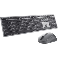 Dell KM7321W tastiera Mouse incluso RF senza fili + Bluetooth QWERTZ Tedesco Grigio, Titanio titanio/Nero, Full-size (100%), RF senza fili + Bluetooth, QWERTZ, Grigio, Titanio, Mouse incluso