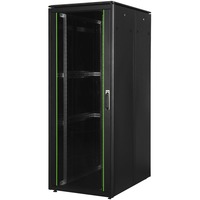 Digitus Network Rack Unique Series - 800x1200 mm (WxD), IT armadio Nero, Rack indipendenti, 42U, 800 kg, Piedini regolabili, Gestione dei cavi ottimizzata, 152 kg