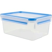 Image of CLIP & CLOSE Rettangolare Scatola 3,7 L Blu, Trasparente 1 pz