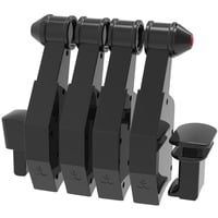 Honeycomb Aeronautical Throttle Pack für Airbus A319 - A380, Leve di Spinta Nero