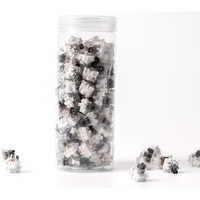 Keychron G5, Interruttore a pulsante argento/trasparente