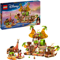 Disney Princess | Disney Oceania 2 43258 Il Barcone dei Kakamora - Giochi da Costruire per Bambini 7+ con Barca e Personaggi, Idea Regalo, Giochi di costruzione