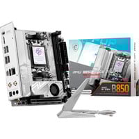 MSI B850I EDGE TI WIFI AMD B850 Socket AM5 mini ITX, Scheda madre AMD, Socket AM5, AMD Ryzen 7000 Series, AMD Ryzen 8000 Series, AMD Ryzen 9000 Series, Socket AM5, DDR5-SDRAM, 128 GB