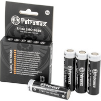 Petromax Batterie Li-Ion 18650, 3.450mAh, set da 4, Batteria 