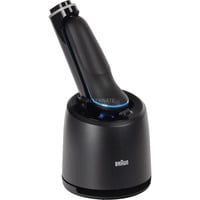 Procter & Gamble Series 5 52-B7000cc Rasoio Trimmer Nero Nero/Blu, Rasoio, Nero, EasyClean, Pulsanti, LED, Batteria