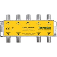 TechniSat 0022/3110 cavo splitter o combinatori Splitter per cavo Argento argento, Splitter per cavo, 75 Ω, 5 - 2150 MHz, Argento, Femmina, 118 mm