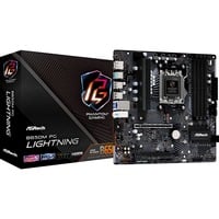 ASRock B650M PG LIGHTNING, Scheda madre Nero/grigio