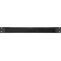 Digitus Porta accessori, Instradamento dei cavi Nero, Pannello nascosto, Nero, Cina, 483 mm, 11 mm, 44 mm