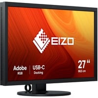 EIZO ColorEdge CS2731 Monitor PC 68,6 cm (27") 2560 x 1440 Pixel Quad HD LCD Nero, Monitor LED Nero, 68,6 cm (27"), 2560 x 1440 Pixel, Quad HD, LCD, 16 ms, Nero