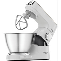 Kenwood KVC65.001WH robot da cucina 1200 W 5 L Acciaio inox, Bianco Bilance incorporate bianco, 5 L, Acciaio inox, Bianco, Manopola, 2 kg, 2,18 kg, 12 uovo/uova