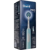 Procter & Gamble Pro 1 Cross Action Adulto Spazzolino rotante Blu, Bianco, Spazzolino da denti elettrico blu, Adulto, Spazzolino rotante, Cura quotidiana, Sensibile, Sbiancante, Blu, Bianco, 2 min, Blu