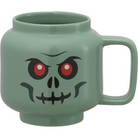 Room Copenhagen LEGO Tazza in ceramica Piccolo scheletro verde grigio-verde