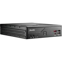 Shuttle Slim PC DH810 1.35L sized PC Nero LGA 1851 (Socket V1), Barebone Nero, 1.35L sized PC, Mini PC barebone, LGA 1851 (Socket V1), DDR5-SDRAM, M.2, PCI Express, SATA, 120 W