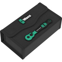 Wera Scatola tessile per Zyklop Comfort 1/4", vuota, Borsa Nero