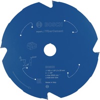 Bosch 2 608 644 554 lama circolare 16 cm 1 pz, Lama per sega Pannello in fibra di cemento, 16 cm, 2 cm, 1,2 mm, 8500 Giri/min, 1,8 mm