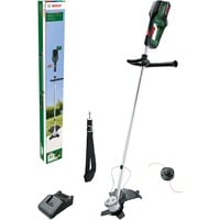 Bosch BrushCut cesoia per erba cordless 2,4 mm 36 V Ioni di Litio Verde, Tagliabordi verde/Nero, 2,4 mm, Acciaio inox, 4500 Giri/min, 33 cm, Verde, Ioni di Litio