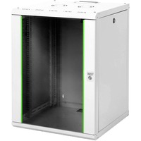Digitus Alloggiamento a parete serie Unique - 600x600 mm (L x P), IT armadio grigio, Da parete, 16U, 100 kg, 36 kg, Grigio