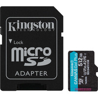 Kingston SDCG4/512GB, Scheda di memoria Nero