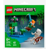 LEGO Minecraft Duello nella grotta lussureggiante, Giochi di costruzione Set da costruzione, 6 anno/i, Plastica, 40 pz, 35 g