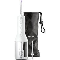 Philips Sonicare serie 3000 Idropulsore Irrigatore orale senza fili HX3826/31, Cura orale bianco, Bianco, 1 min, 0,25 L, Batteria, Da Incasso