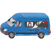 SIKU Campervan Modellino di autobus Preassemblato, Veicolo modello Modellino di autobus, Preassemblato, Campervan, Qualsiasi tipo, Metallo, Plastica, Blu