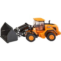 SIKU JCB 457 WLS Modellino di pala caricatrice su ruote Preassemblato 1:87, Veicolo modello giallo/Nero, Modellino di pala caricatrice su ruote, Preassemblato, 1:87, JCB 457, Ragazzo, Metallo, Plastica