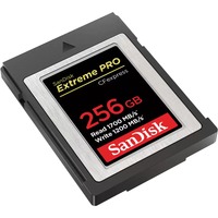 SanDisk SDCFE-256G-GN4NN memoria flash 256 GB CFexpress 256 GB, CFexpress, 1700 MB/s, 1200 MB/s, Nero